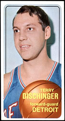 1970 Topps 96 Terry Dischinger Detroit Pistons NM Pistons Purdue