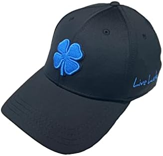 Black Clover New Live Lucky Premium Clover 106 Azure/Black Fited S/M Golf Hat