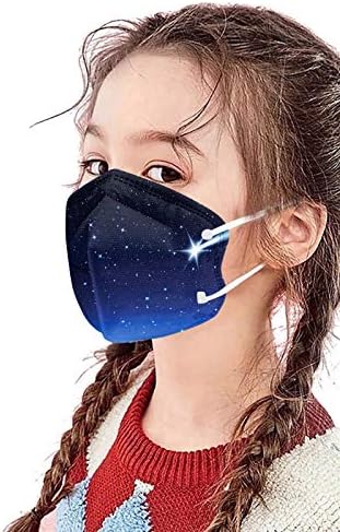 JMETRIE 30pc mască de față de unică folosință pentru copii, măști de imprimare drăguțe acoperire de față Mască confortabilă