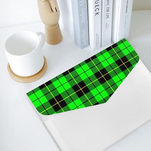 Verde Plaid plastic colorate dosar dosare cu 6 compartiment acordeon plastic Document Organizator mare capacitate