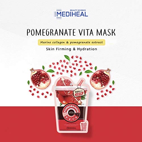 Mediheal Ade Facial sheet Mask Combo 12 Pack - 6 tipuri de mască Ade proaspătă, foaie Tencel hipoalergenică, hrănitoare, hidratantă,