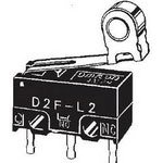 OEM D2F-FL2 - a, comutator Snap acțiune N. O. / N. C. SPDT balama cu role pârghie 3a 125VAC 30VDC 0.39 N prin gaura PC pini