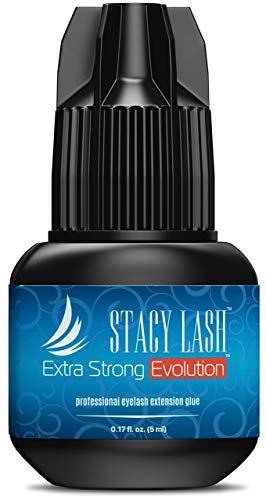 Extensie de evoluție extrem de puternică Echipament Echipament Stacy Stacy Lash 5 ML + Șampon + Perie/Dry Timp de uscare rapidă/cea mai bună retenție/Lipire maximă/Profesionist Utilizați doar adeziv negru/50ml/Demaol de spumare a pleoapelor