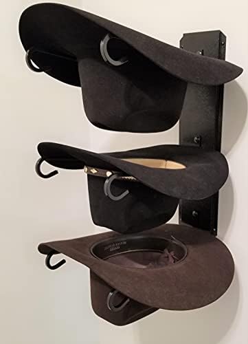 Mark Christopher Collection American Made Clasic Trei Niveluri Pălărie Titular Negru