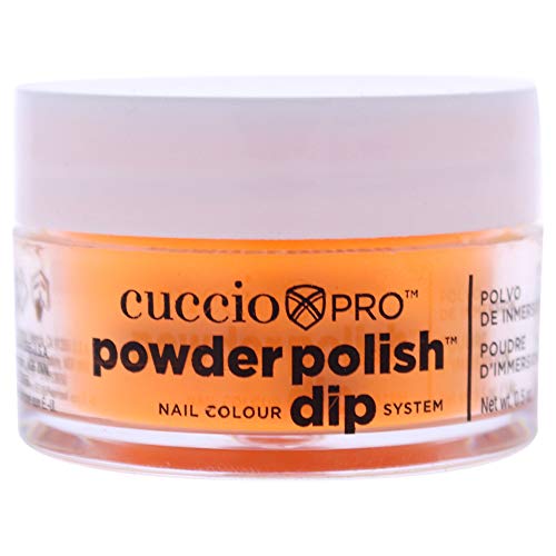 Cuccio Color Powder Lurblish - lac pentru manichiură și pedichiură - pulbere extrem de pigmentată, care este fină fină - finisaj