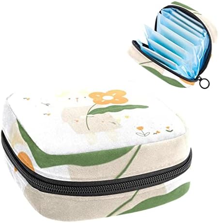 ORYUEKAN sac de depozitare a șervețelului sanitar, geantă portabilă de perioadă pentru femei, Fete, pungă pentru cupa menstruală,