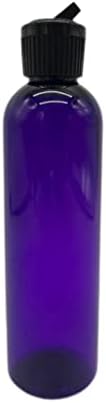 Ferme naturale 4 oz Purple Cosmo BPA sticle Gratuite - Pachet 6 recipiente reîncărcabile goale-uleiuri esențiale - păr-Aromaterapie