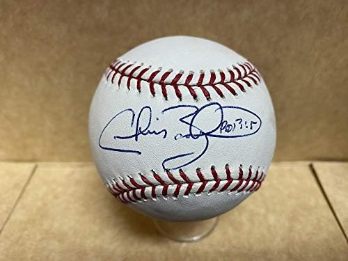 Chris Basak New York Yankees a semnat autografat M.L. Baseball w/coa
