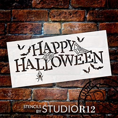 Halloween fericit cu set de Stencil puncte de StudioR12 / 2 articole