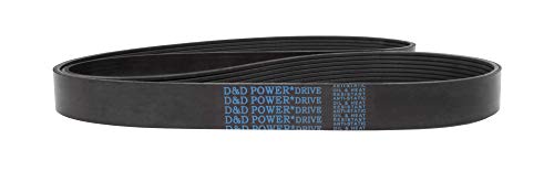 D&D PowerDrive 700K7 Poly V Belt, 70,75 lungime, 1,01 lățime