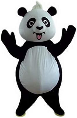 Costum mascotă panda Costum de desene animate costum de blană pentru performanță Fursuit