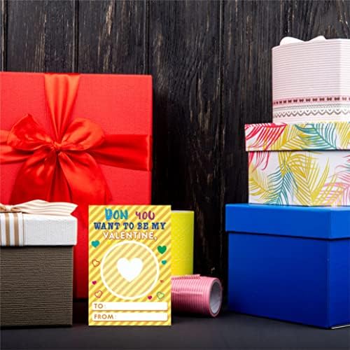 JCVUK Valentine ' s Day Carduri, Dragoste inima Valentine cadouri carduri de schimb, Valentine Party favoruri școală clasă