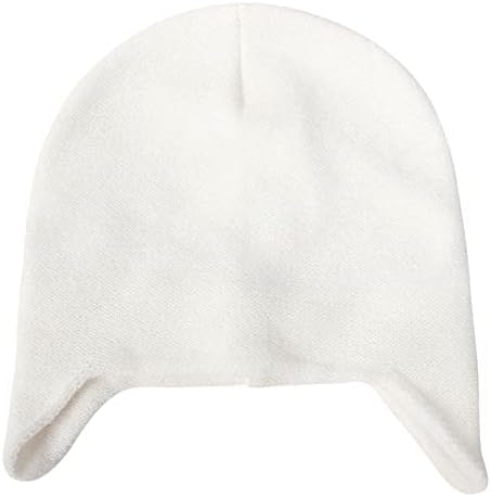Unisex Moda Culoare Solidă Loose Ureche Protecție Cap Cald Lână Dome Tricotate Pălărie Femei Moda