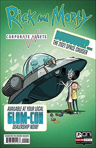 Rick și Morty: assests corporative 2B VF / NM; Oni carte de benzi desenate