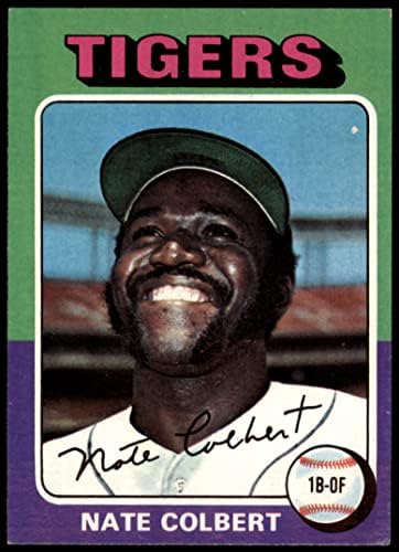 1975 Topps 599 Nate Colbert Detroit Tigers Cards Dean 5 - Ex Tigers