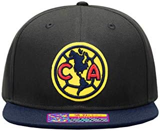Fi Collection Club America Echipa Snapback Pălărie-Negru / Bleumarin
