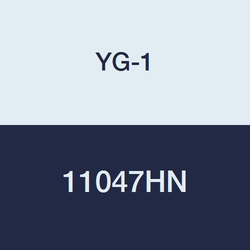 Yg-1 11047hn HSS Moară cu capăt dublu, 2 FLAUT, lungime obișnuită, finisaj de staniu, 3-1 / 8 Lungime, 1/4
