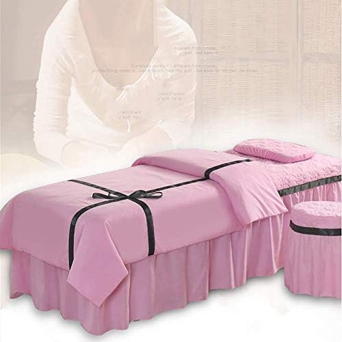 Seturi de tablă de masă de masaj zhuan cu gaură de odihnă a feței, paturi de masaj fustă pernă pentru pata, cu supt de frumusețe,