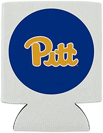 Logo -ul primar al Universității din Pittsburgh poate răcire - băutură cu mânecă îmbrățișare izolator pliabil - suport izolat