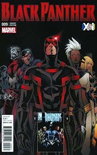 Pantera neagră 9B VF / NM; carte de benzi desenate Marvel / XCI X-Men inumani