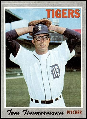 1970 Topps 554 Tom Timmermann Detroit Tigers NM Tigers