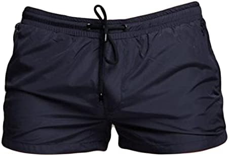Pantaloni scurți de rulare pentru bărbați pantaloni scurți de îmbrăcăminte de baie cu buzunare cu fermoar mușchi fitness frații