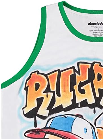 Nickelodeon Mens 90 ' S clasic rezervor-Rugrats Jersey-Reptar, Tommy, Chuckie & amp; Phil Tanktop