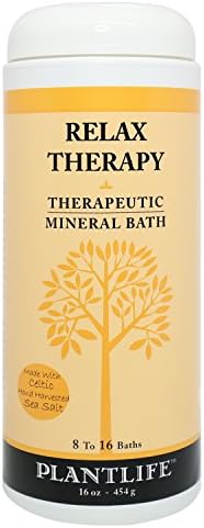 Plantlife Relax Therapy săruri de baie - direct din plante Aromaterapie naturală săruri de baie - echilibrează, calmează și