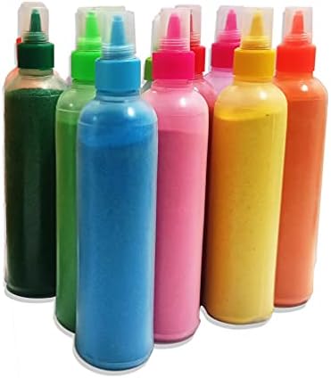 Rangoli Color Powder Tube Kit Diwali Decorație Articole de decor Sticle de instrumente Artă de pardoseală pentru acasă Navratri