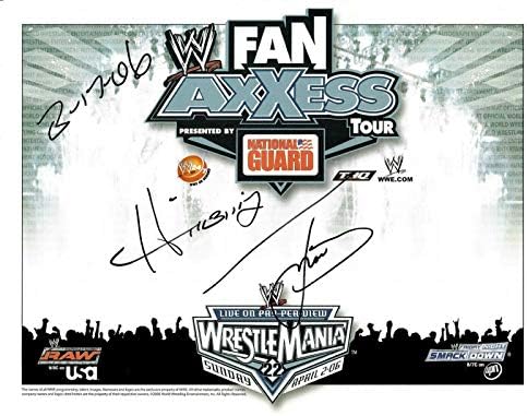 Hillbilly Jim semnat WWE 8.5x11 Mat Autograph 1 WWF - Carduri de lupte autografate