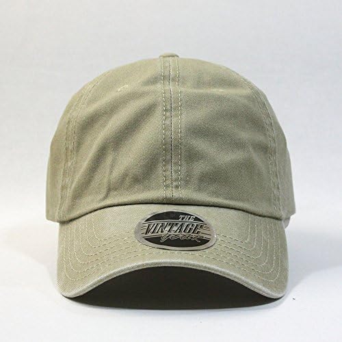 Vintage Spălat Bumbac Twill Reglabil Tata Pălărie Șapcă De Baseball