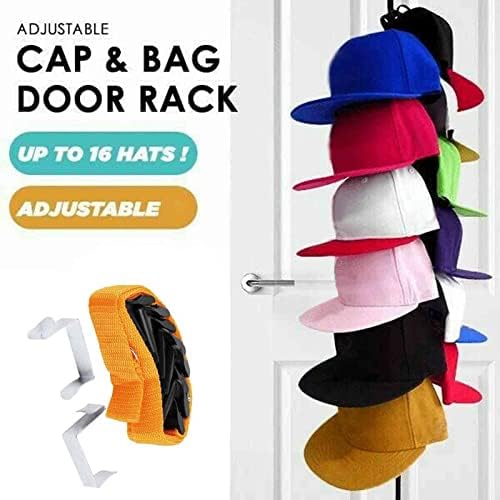 Șapcă de Baseball pentru familie, suport de afișare a ușii din spate, suport de depozitare a pălăriei suspendate nețesute,