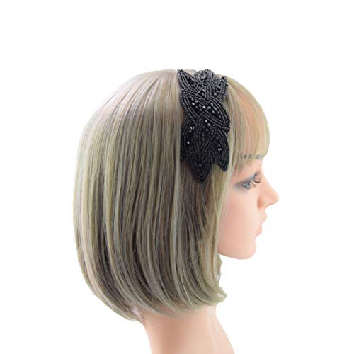 2 buc manual margele frunze bentita Vintage stras Hairband Hair-Band pălării accesorii pentru femei Lady fete