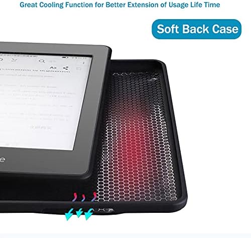 Husă imprimată Kindle ZENGCANG-husă de protecție din piele PU cu model drăguț pentru Kindle 10th 2019 J9g29r Husă inteligentă