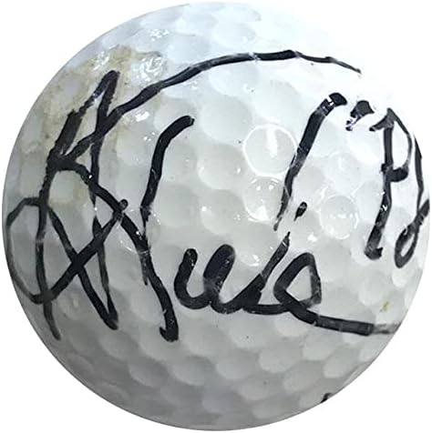 Alberto Tomba Autografat Top Flite 2 XL Ball de golf - Bile de golf autografate
