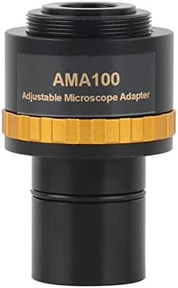 Microscopul digital LCD QCMYJM 0.37/0.5/0.75 ori C-Mount microscop adaptor, reglabil Focus reducere lentilă 23.2 mm Adaptor