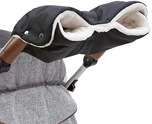 1 pereche mănuși de cărucior pentru bebeluși, mănuși calde de cărucior, mănuși calde, cu o mănușă antigelură rezistentă la