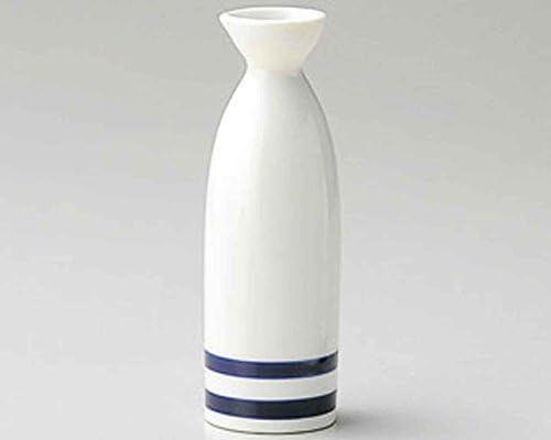 Janome 2.4inch Sake Carafe Porțelan alb fabricat în Japonia