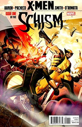 X-Men: schisma 1 VF / NM ; carte de benzi desenate Marvel / Jason Aaron