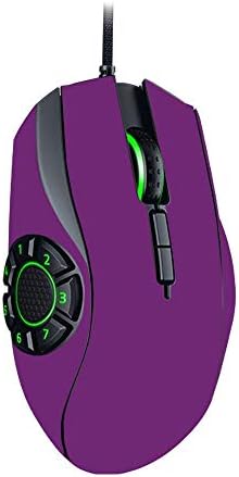 Mightyskins Skin Compatibil cu Razer Naga Hex V2 Gaming Mouse - Solid Purple | Capac de ambalare de decădere de protecție,