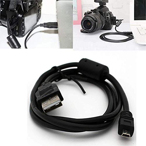 Înlocuirea ADHEPRATION Date USB Sync Transfer 8pin Cord Compatibil pentru camera digitală Sony DSCH200 DSCH300 DSCW370 DSCW800