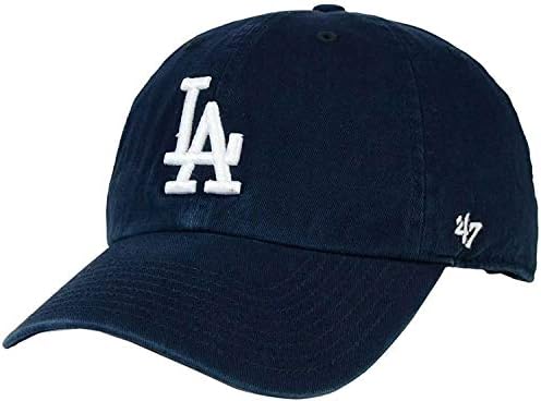 '47 MLB Los Angeles Dodgers curățați pălăria reglabilă, Adult One Size Fits All