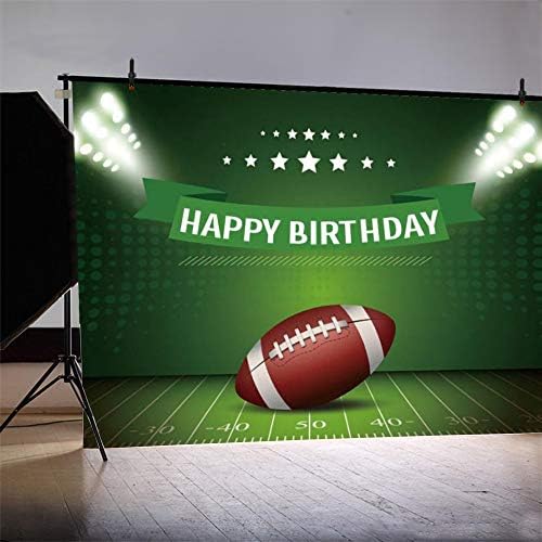 Decorațiuni de petrecere Superbowl 2023, fundal de fotbal pentru decorațiuni de petrecere de ziua de naștere, temă de fotbal