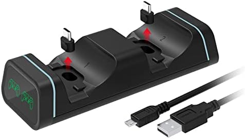 schicj133mm Play Console Gamepad se ocupă de încărcare cu Indicator luminos pentru negru