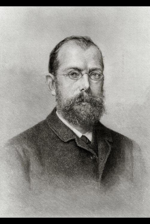 HistoricalFindings Foto: Robert Koch, 1843-1910, portret de bust, orientat spre dreapta