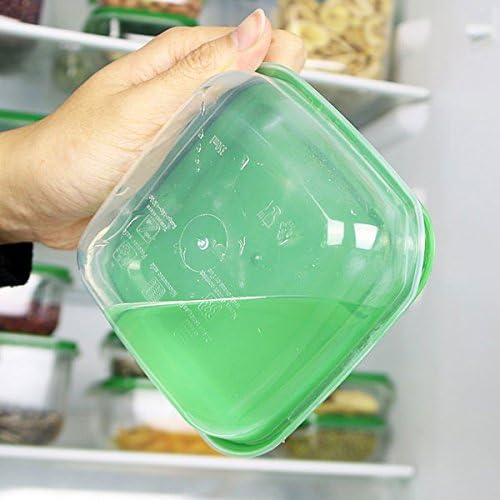 17buc plastic sigilate Crisper frigider containere cutie Set alimente depozitare bucătărie organizare