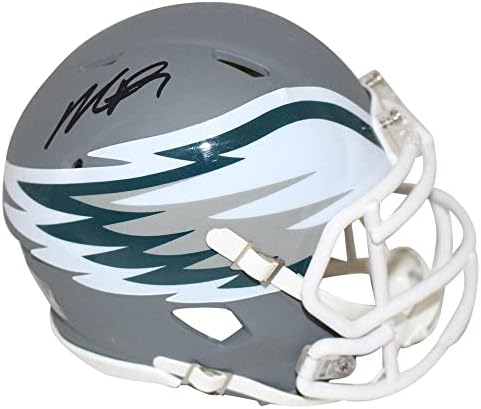 Michael Vick autograf Philadelphia Eagles amp Mini casca JSA 27639-autograf NFL mini căști