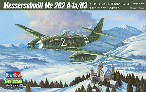 Hobby Boss Messerschmitt Me 262A-1A/U3 Kit de construcție a modelelor de avion