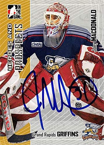 Joey MacDonald Card de hochei autografat 2006 în The Game Heroes & Prospects 51 - Carduri de tranzacționare pentru muzică