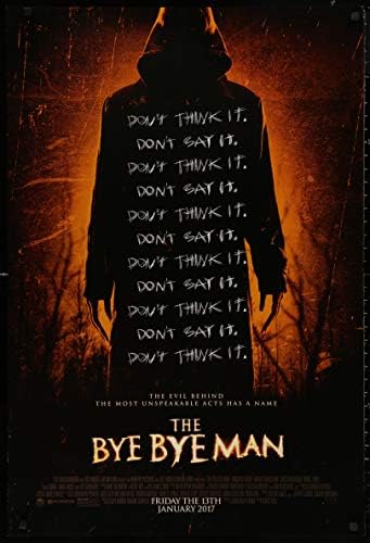 Bye Bye Man - 27 x40 D/S Film Poster Poster One Foaie 2017 Doug Jones